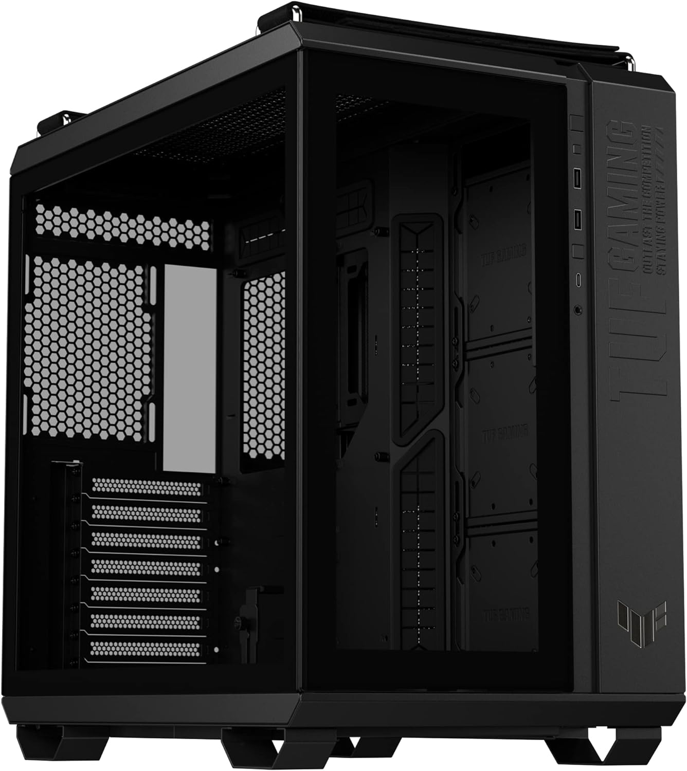 ASUS TUF Gaming GT502 ATX Mid-Tower Front Panel RGB GAMING CASE ASUS TUF Gaming GT502 ATX Mid-Tower Front Panel RGB GAMING CASE
